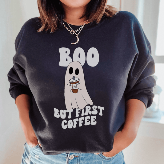 Boo But First Coffee shopmerchmallow Boo But First Coffee