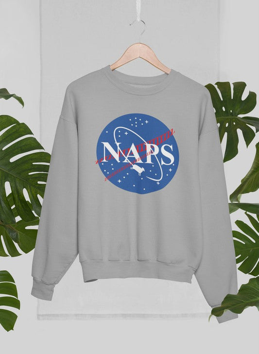 Naps Sweat Shirt shopmerchmallow Virgin Teez - Black Hoodie