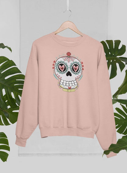 Nurse Sugar Skull Sweat Shirt shopmerchmallow Virgin Teez - Black Hoodie