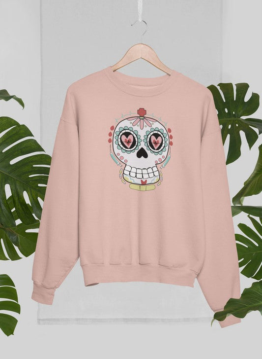 Nurse Sugar Skull Sweat Shirt shopmerchmallow Virgin Teez - Black Hoodie