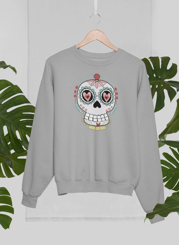 Nurse Sugar Skull Sweat Shirt shopmerchmallow Virgin Teez - Black Hoodie
