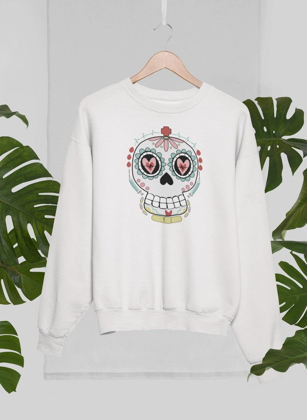 Nurse Sugar Skull Sweat Shirt shopmerchmallow Virgin Teez - Black Hoodie
