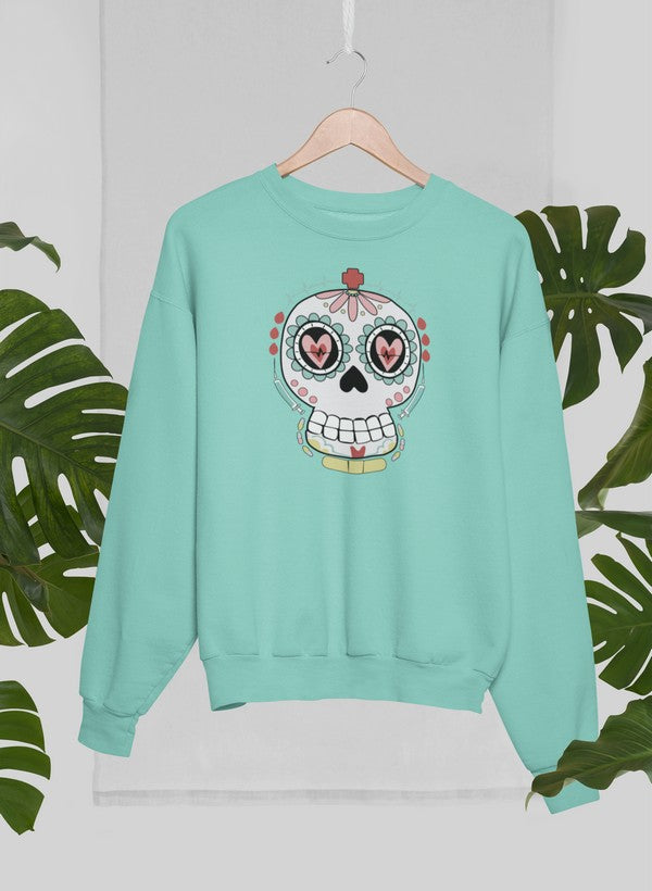 Nurse Sugar Skull Sweat Shirt shopmerchmallow Virgin Teez - Black Hoodie