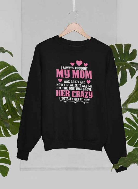 I Always Thought Sweat Shirt shopmerchmallow Virgin Teez - Black Hoodie