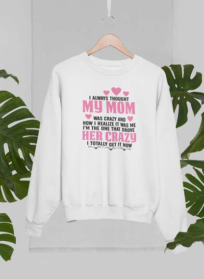 I Always Thought Sweat Shirt shopmerchmallow Virgin Teez - Black Hoodie