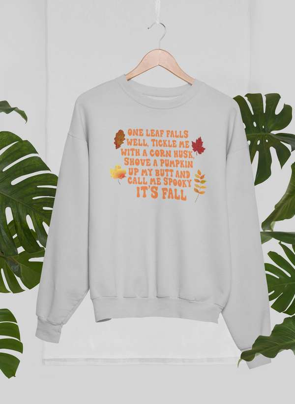 it's fall Sweat Shirt shopmerchmallow Virgin Teez - Black Hoodie