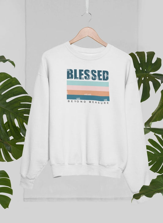 Blessed Sweat Shirt shopmerchmallow Virgin Teez - Black Hoodie