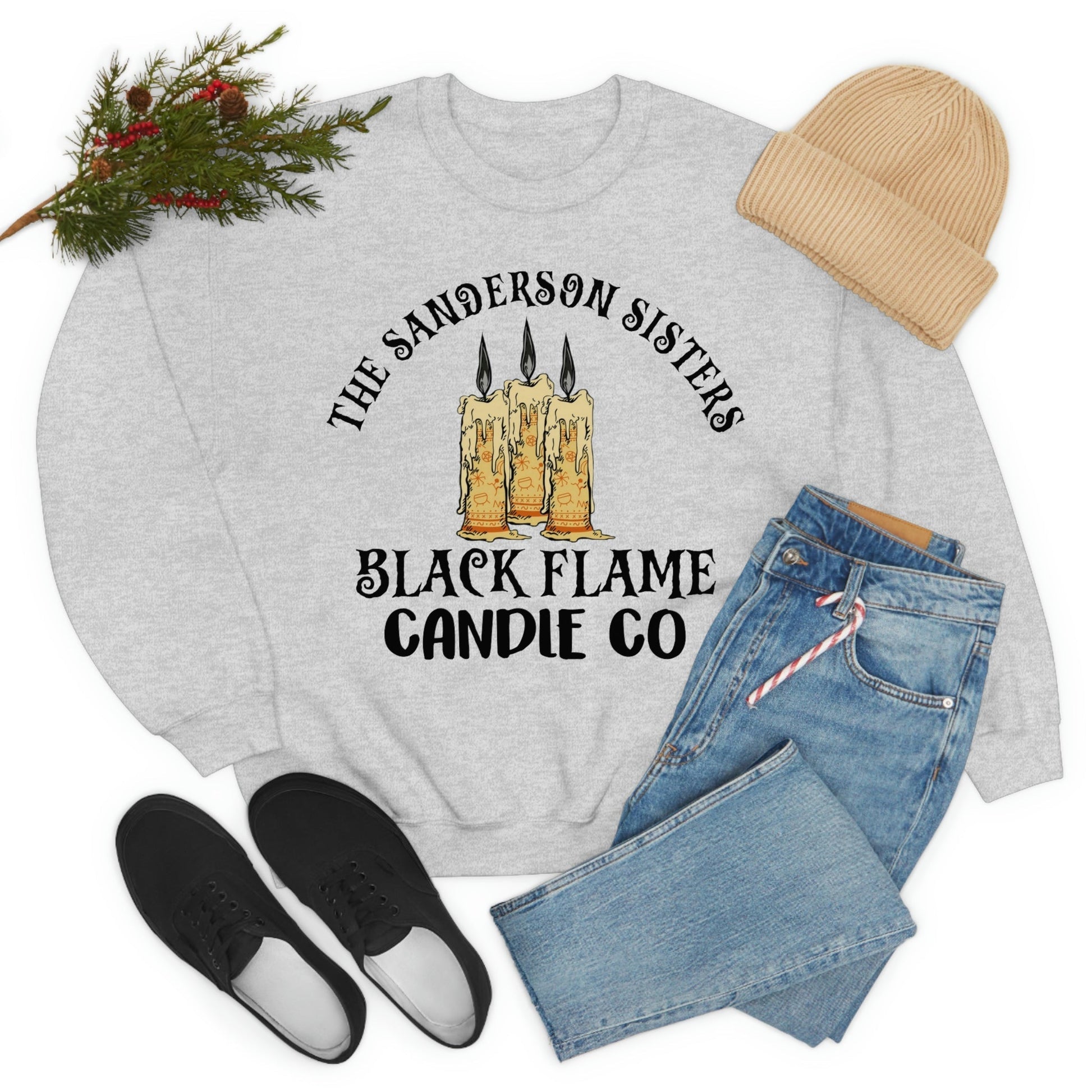 The Sanderson Sisters Black Flame Candle Co shopmerchmallow The Sanderson Sisters Black Flame Candle Co