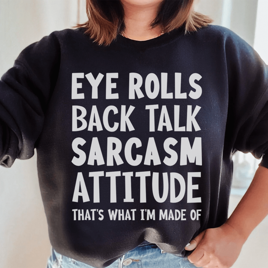 Eye Rolls Back Talk Sarcasm Attitude shopmerchmallow Eye Rolls Back Talk Sarcasm Attitude