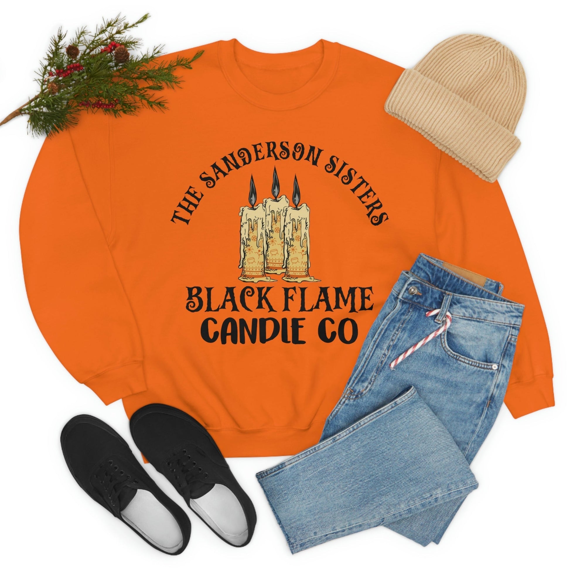The Sanderson Sisters Black Flame Candle Co shopmerchmallow The Sanderson Sisters Black Flame Candle Co