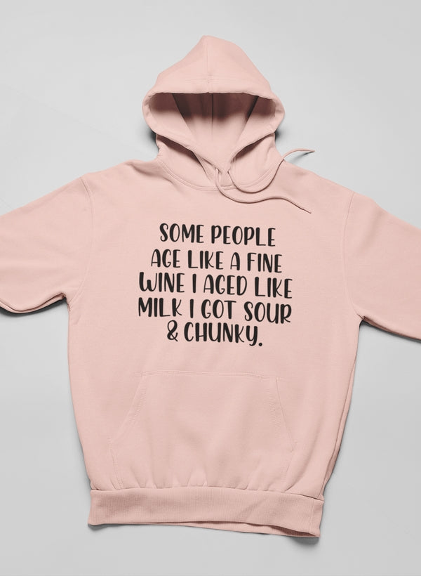 Sour & Chunky Hoodie shopmerchmallow Virgin Teez - Black Hoodie