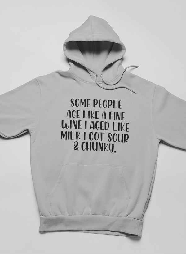 Sour & Chunky Hoodie shopmerchmallow Virgin Teez - Black Hoodie