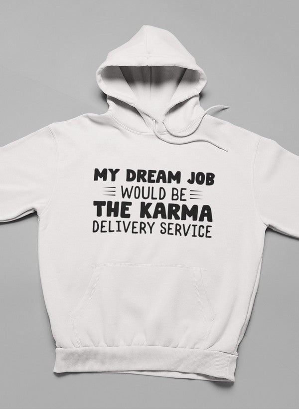 My Dream Job Hoodie shopmerchmallow Virgin Teez - Black Hoodie