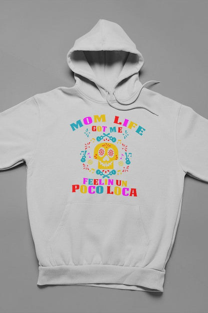 Mom Life Got Me Feeling  Hoodie shopmerchmallow Virgin Teez - Black Hoodie