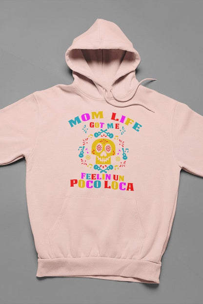 Mom Life Got Me Feeling  Hoodie shopmerchmallow Virgin Teez - Black Hoodie