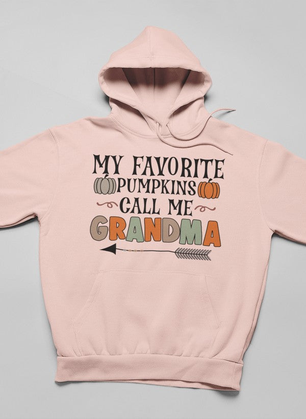 Favorite Pumpkins Call Me Grandma Hoodie shopmerchmallow Virgin Teez - Black Hoodie