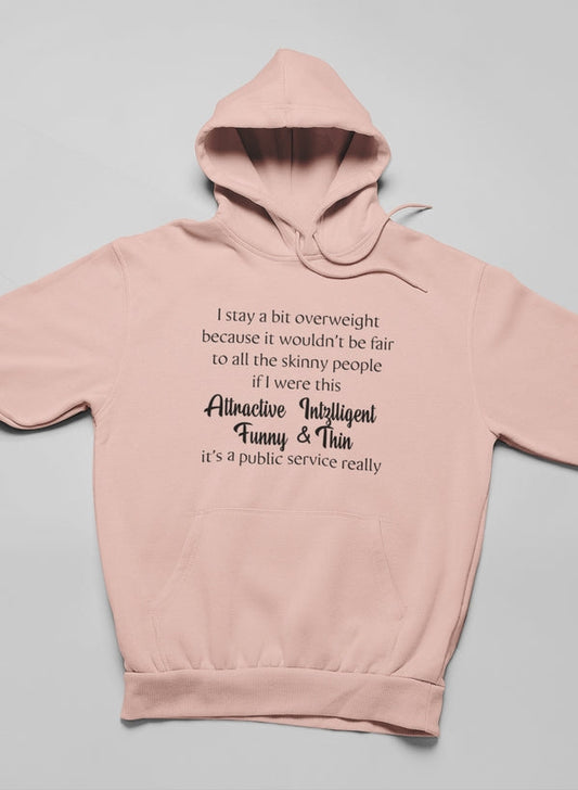 Public Service Hoodie shopmerchmallow Virgin Teez - Black Hoodie