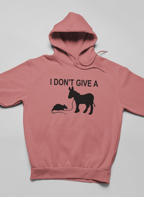 I Didn't Give Hoodie shopmerchmallow Virgin Teez - Black Hoodie