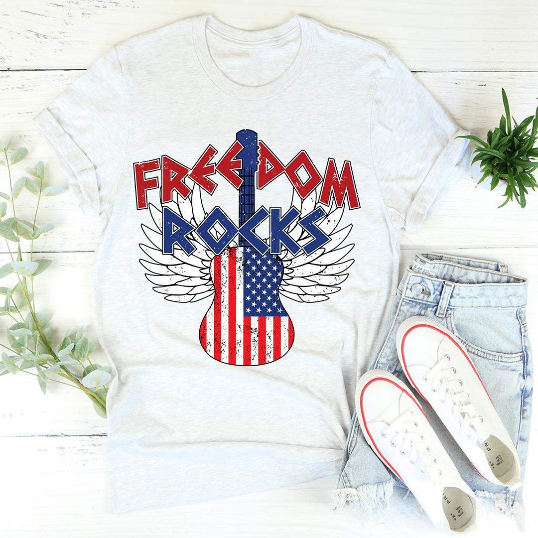 Freedom Rocks T-Shirt shopmerchmallow Freedom Rocks T-Shirt