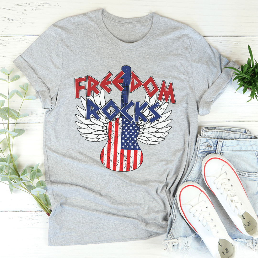 Freedom Rocks T-Shirt shopmerchmallow Freedom Rocks T-Shirt