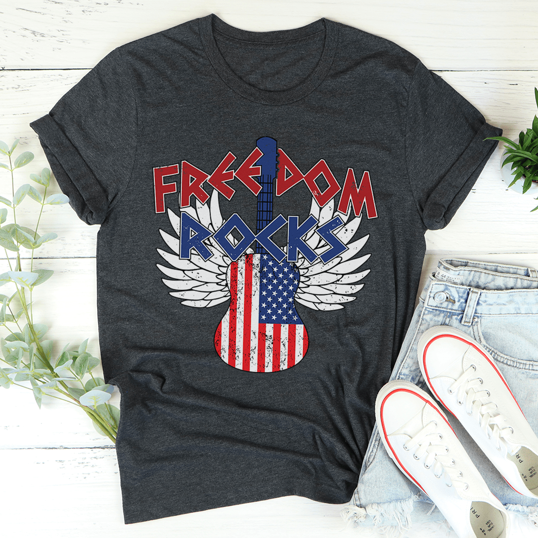 Freedom Rocks T-Shirt shopmerchmallow Freedom Rocks T-Shirt
