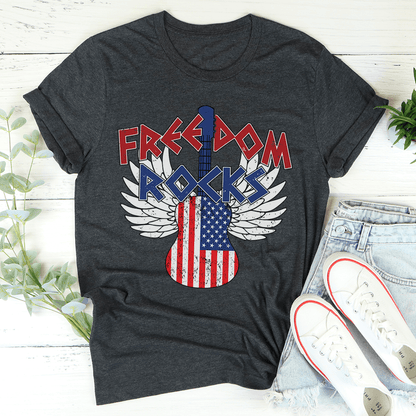 Freedom Rocks T-Shirt shopmerchmallow Freedom Rocks T-Shirt