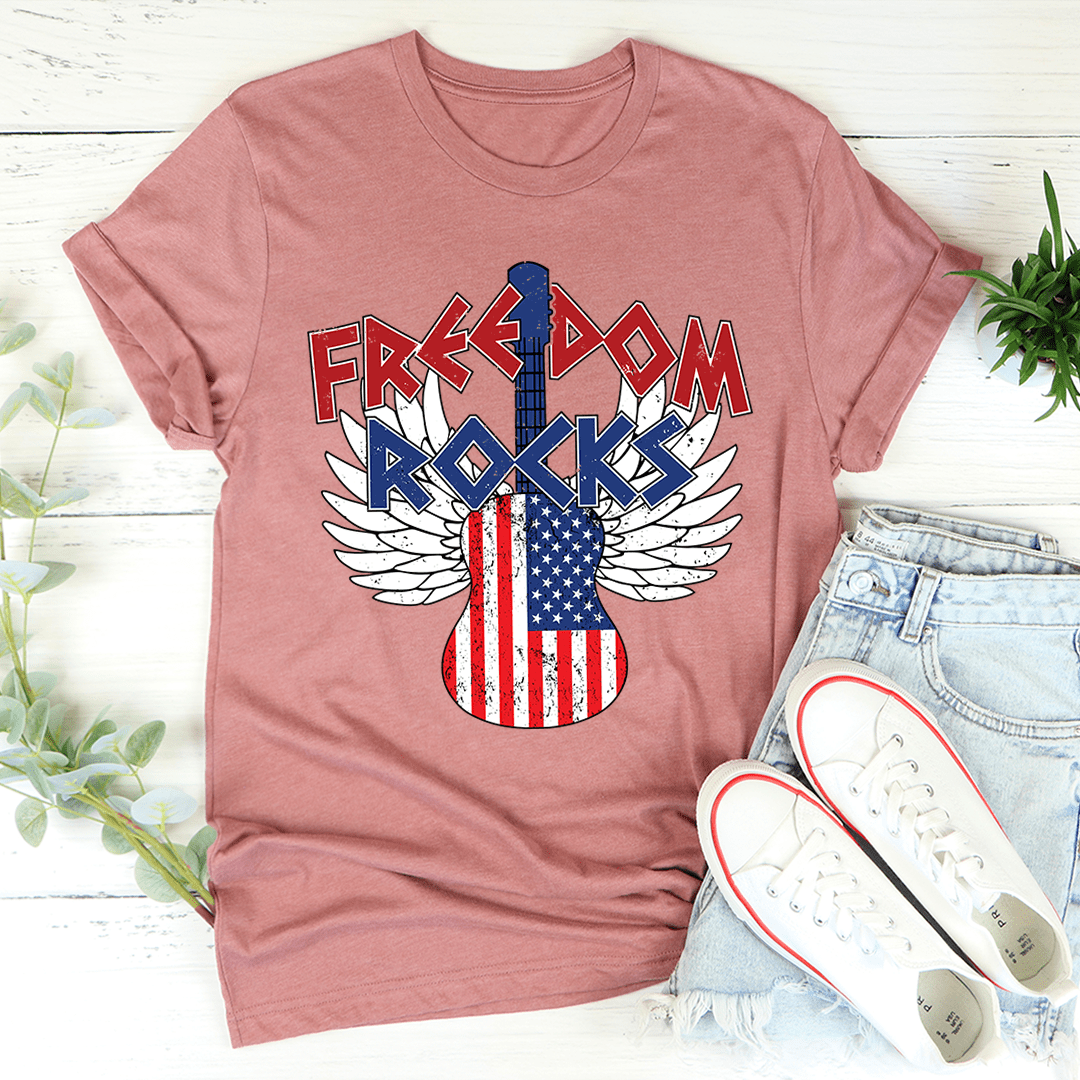 Freedom Rocks T-Shirt shopmerchmallow Freedom Rocks T-Shirt