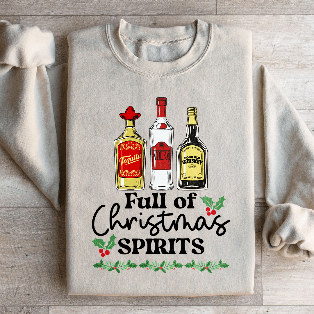 Full Of Christmas Spirits shopmerchmallow Full Of Christmas Spirits