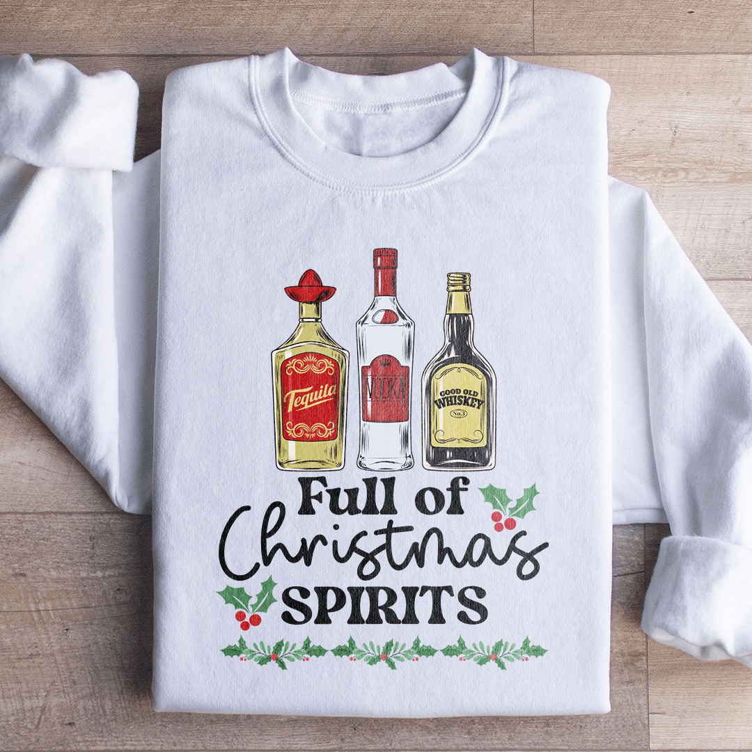Full Of Christmas Spirits shopmerchmallow Full Of Christmas Spirits