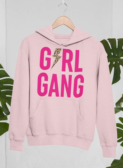 Girl Gang Hoodie shopmerchmallow Virgin Teez - Black Hoodie