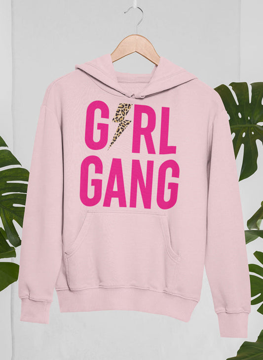 Girl Gang Hoodie shopmerchmallow Virgin Teez - Black Hoodie