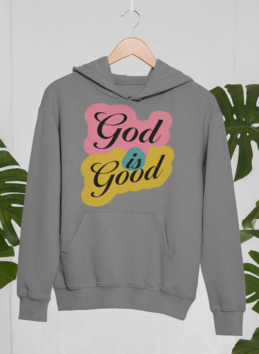 God Is Good Hoodie shopmerchmallow Virgin Teez - Black Hoodie