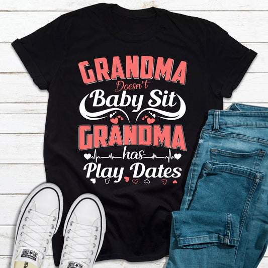Grandma Doesn't Babysit T-Shirt shopmerchmallow Grandma Doesn't Babysit T-Shirt