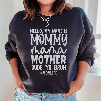 Hello My Name Is Mommy shopmerchmallow Hello My Name Is Mommy