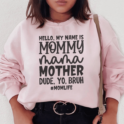 Hello My Name Is Mommy shopmerchmallow Hello My Name Is Mommy