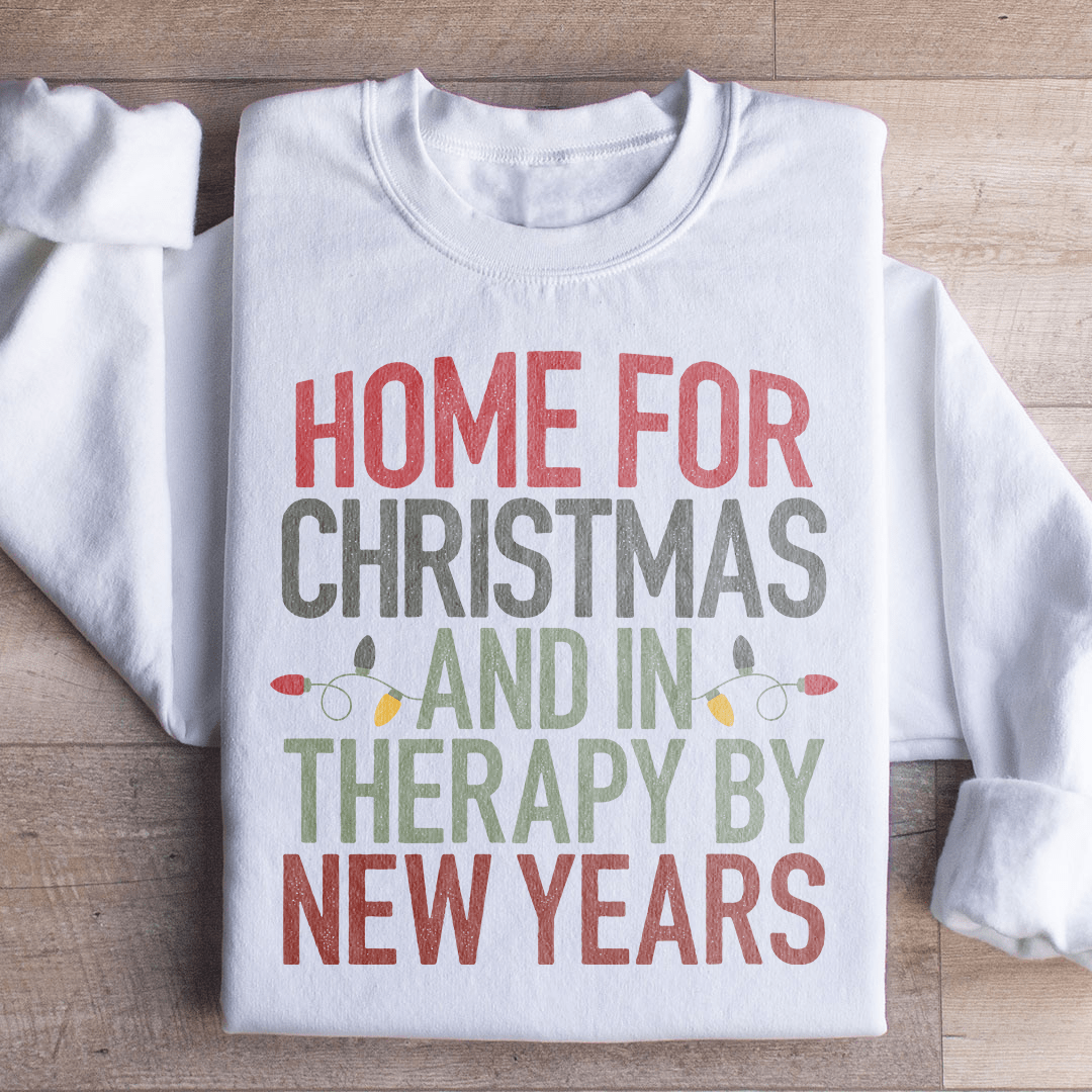 Home For Christmas And In Therapy By New Years shopmerchmallow Home For Christmas And In Therapy By New Years