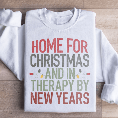 Home For Christmas And In Therapy By New Years shopmerchmallow Home For Christmas And In Therapy By New Years