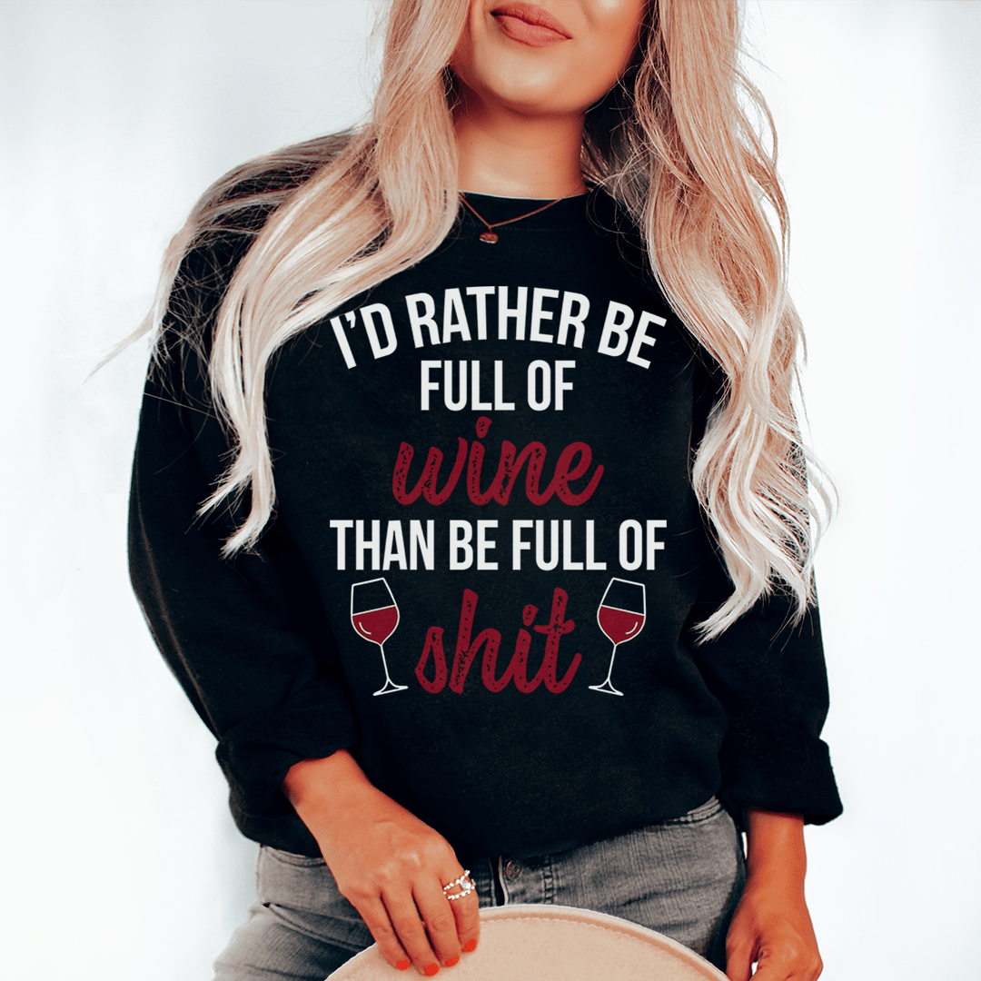 I'd Rather Be Full Of Wine shopmerchmallow I'd Rather Be Full Of Wine