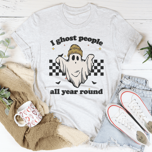 I Ghost People All Year Round T-Shirt shopmerchmallow I Ghost People All Year Round T-Shirt