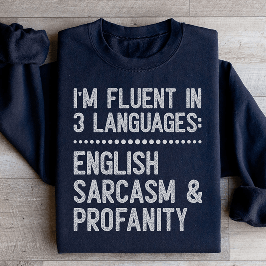 I'm Fluent In 3 Language shopmerchmallow I'm Fluent In 3 Language