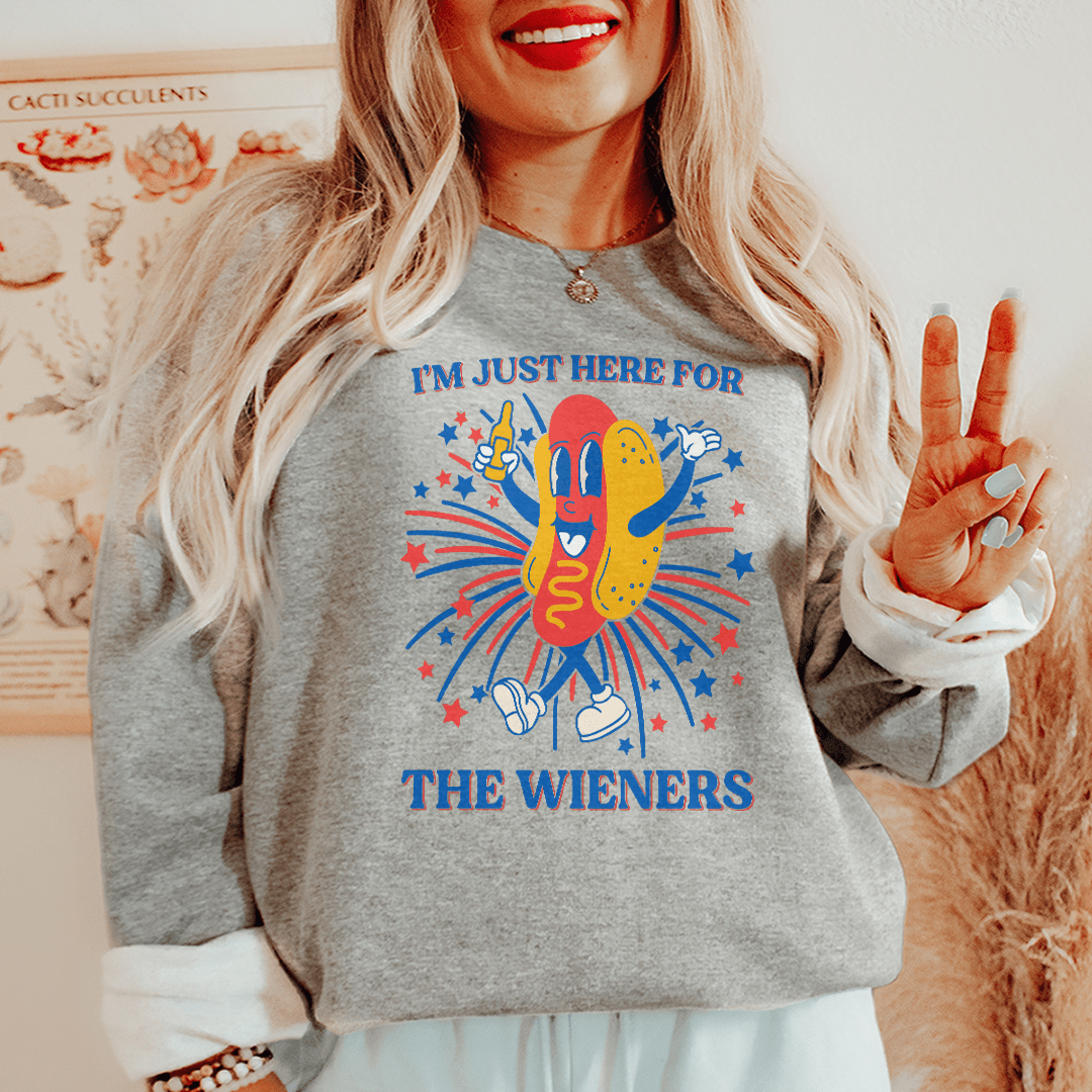 I'm Just Here For The Wieners shopmerchmallow I'm Just Here For The Wieners
