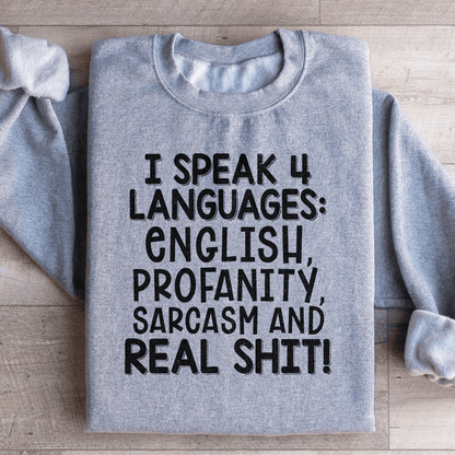 I Speak Four Languages shopmerchmallow I Speak Four Languages
