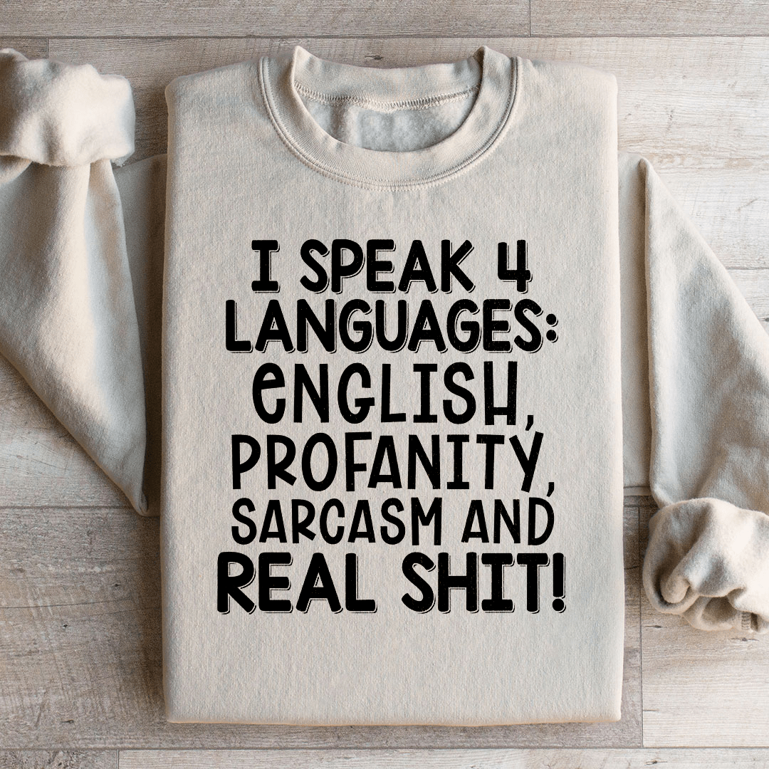 I Speak Four Languages shopmerchmallow I Speak Four Languages
