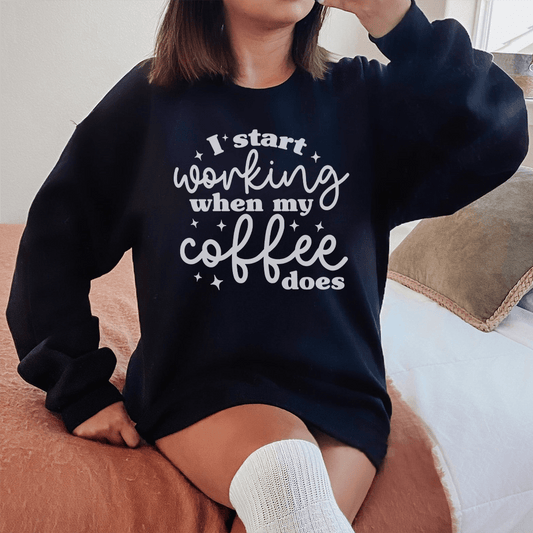I Start Working When My Coffee Does shopmerchmallow I Start Working When My Coffee Does