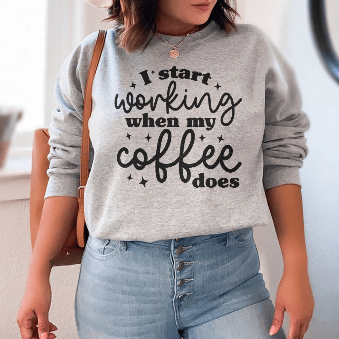 I Start Working When My Coffee Does shopmerchmallow I Start Working When My Coffee Does