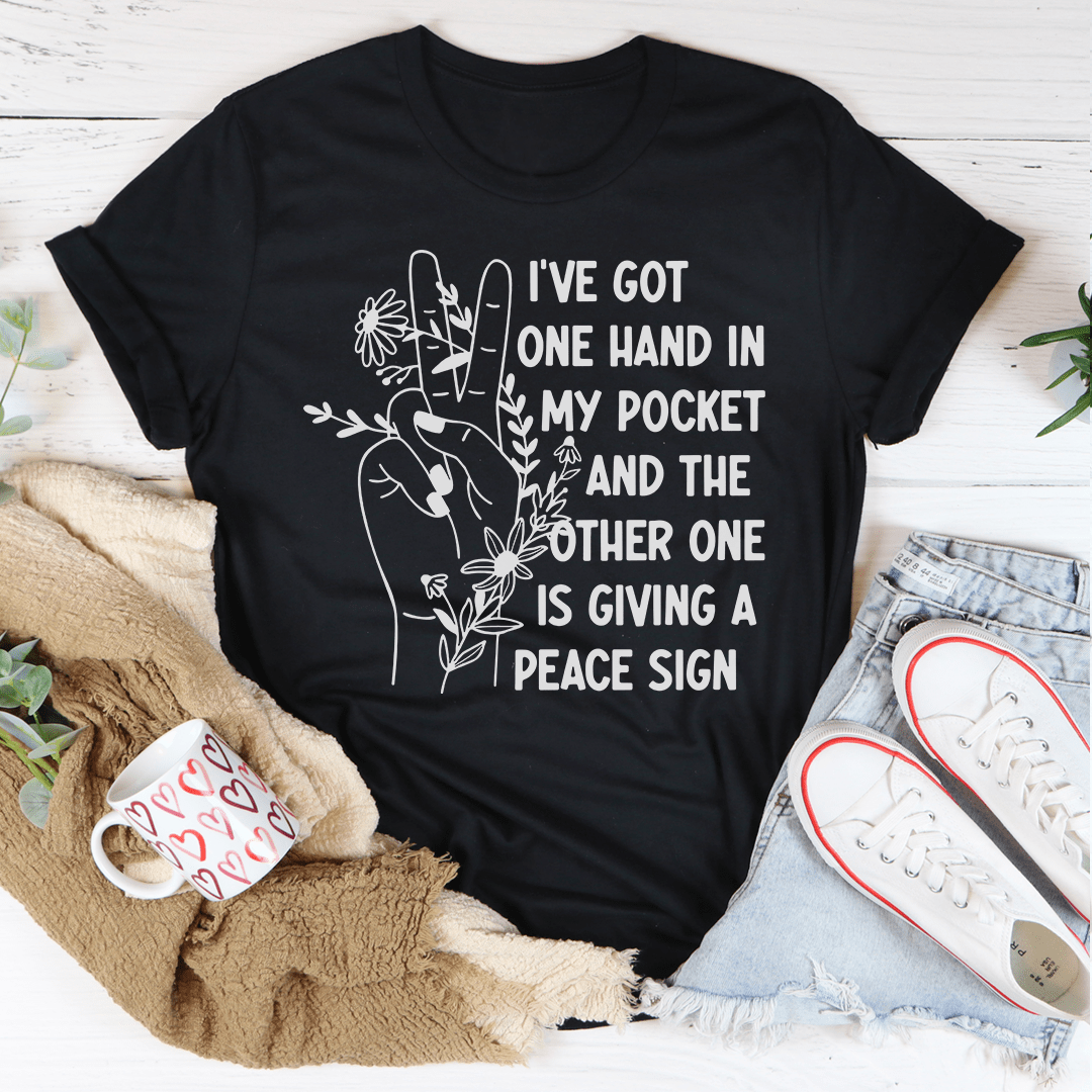 I've Got One Hand In My Pocket T-Shirt shopmerchmallow I've Got One Hand In My Pocket T-Shirt