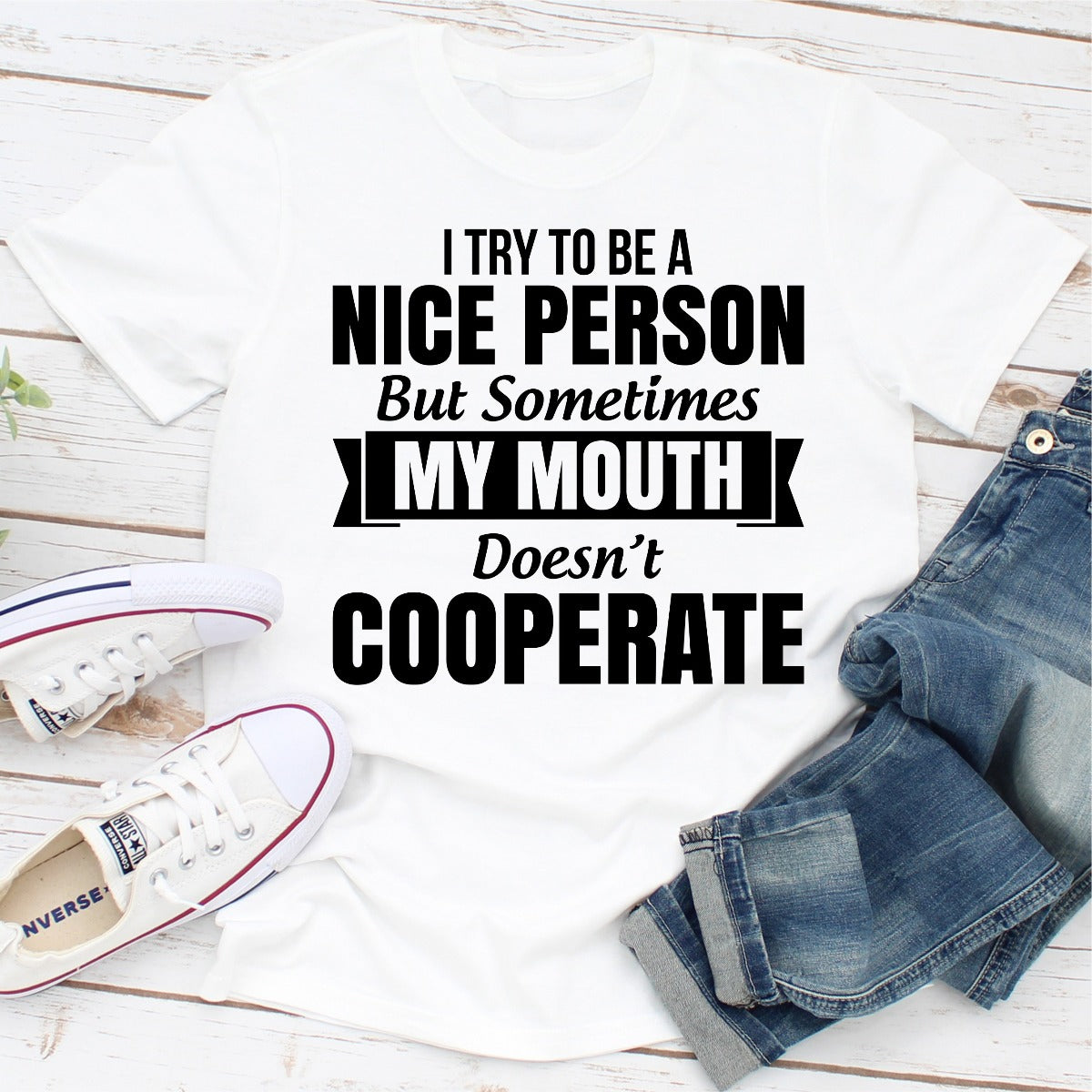 I Tried To Be A Nice Person T-Shirt shopmerchmallow I Tried To Be A Nice Person T-Shirt