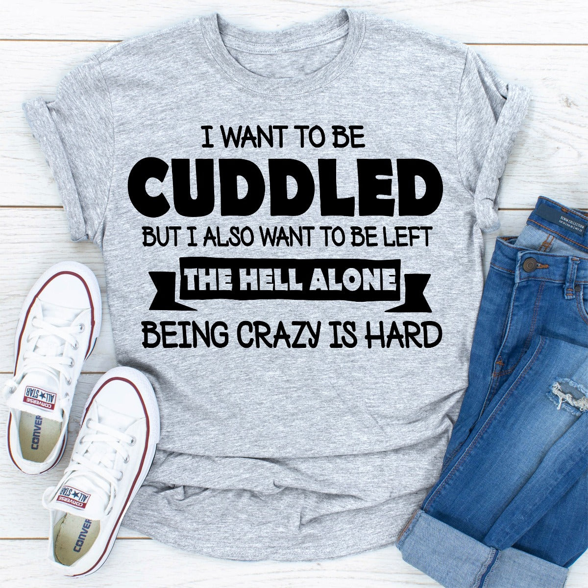 I Want To Be Cuddled T-Shirt shopmerchmallow I Want To Be Cuddled T-Shirt