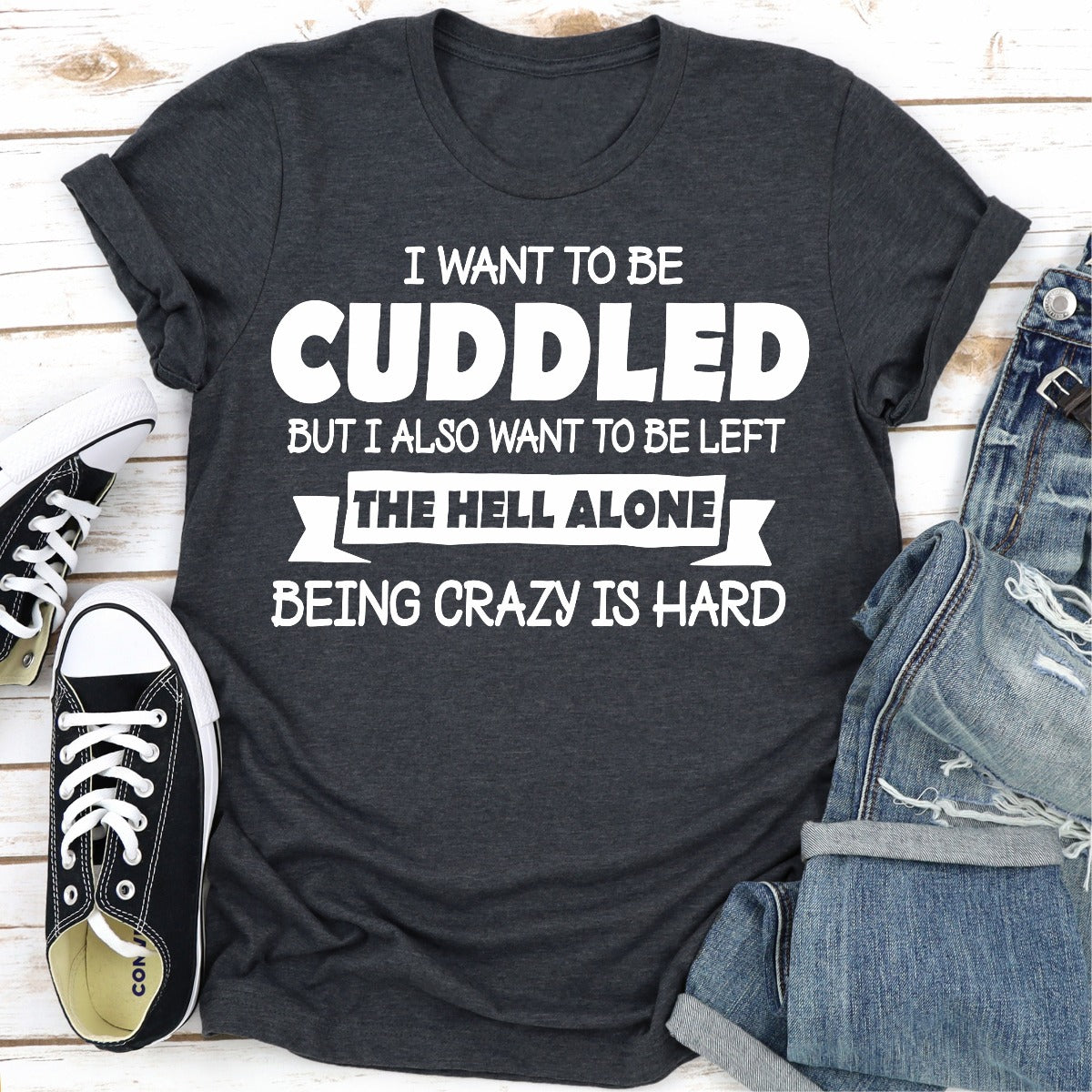 I Want To Be Cuddled T-Shirt shopmerchmallow I Want To Be Cuddled T-Shirt