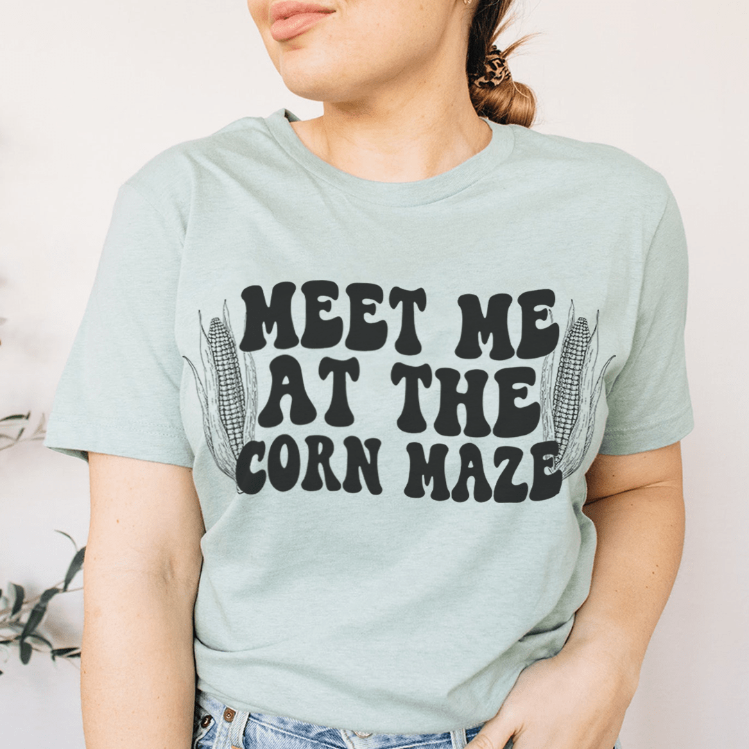 Meet Me At The Corn Maze T-Shirt shopmerchmallow Meet Me At The Corn Maze T-Shirt